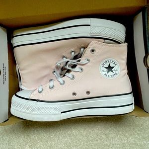 Platform Pink Hightop Converse